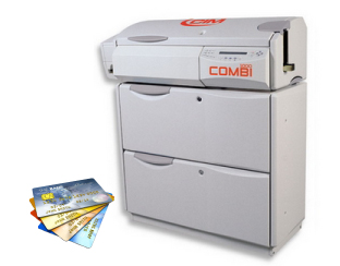 CIM С1000 Pro-series эмбоссер для персонализации больших тиражей пластиковых карт